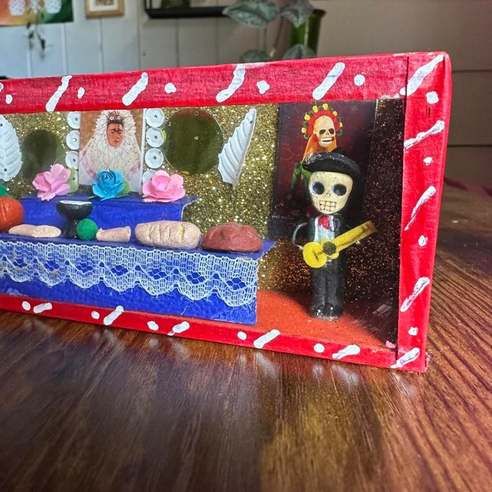 Day of the Dead Altar Shadow Box - Picture 3 of 7